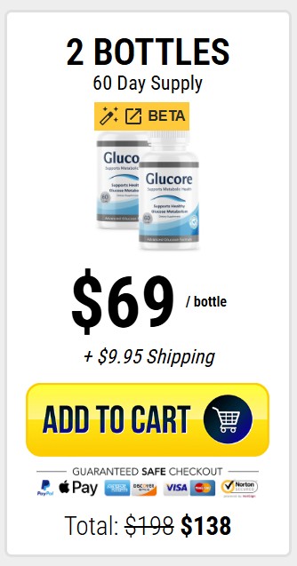 Glucore 2 Bottle Price
